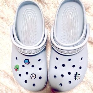 Crocs Baby Blue EUC Size 10 / Worn Twice. Almost new condition.